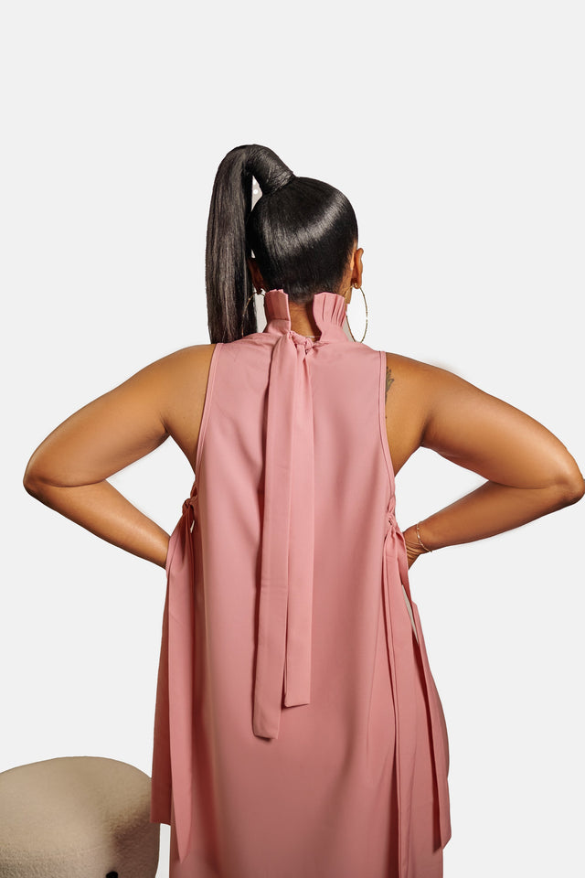 April Daniels SS23 Blush Apron Top - SewSewYou