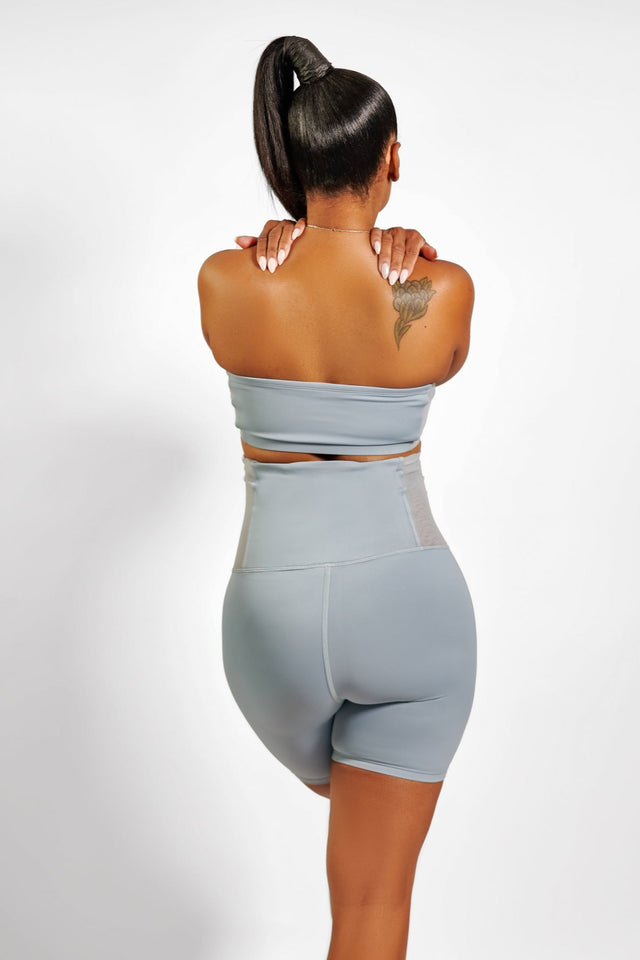 April Daniels SS23 Sky Blue Bandeau Top - SewSewYou