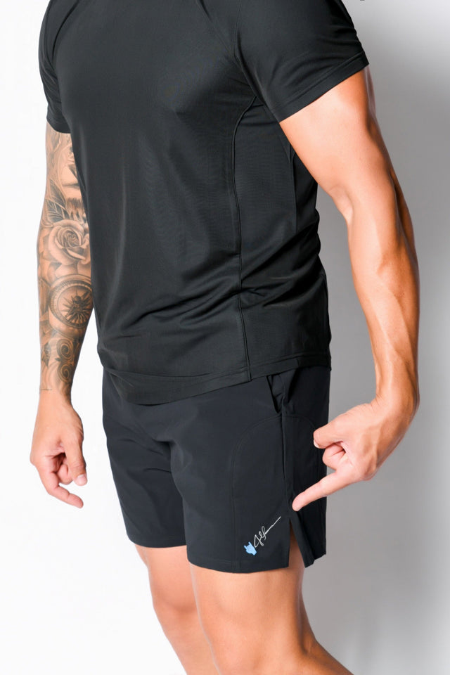 Black Active Shorts - SewSewYou