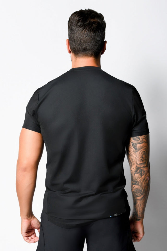 Black Active Tee - SewSewYou