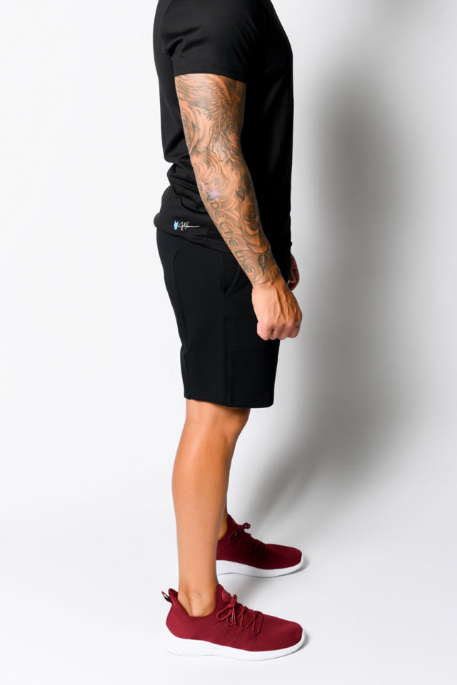 Black Sweat Shorts - SewSewYou