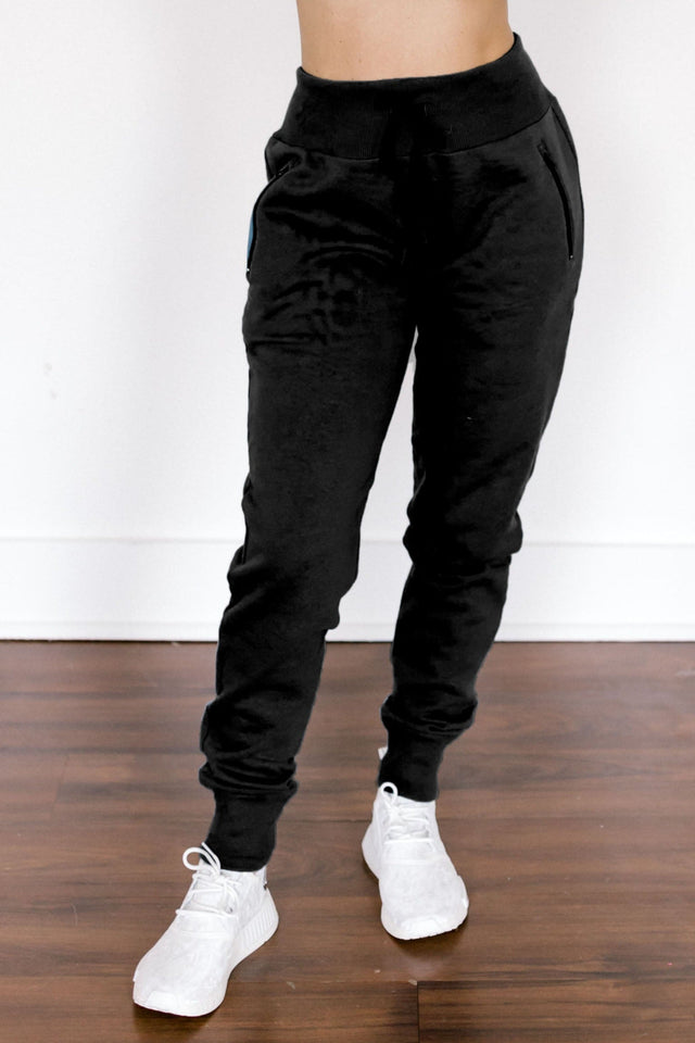 Body by Beezly SS22 Black Jogger Pants - SewSewYou