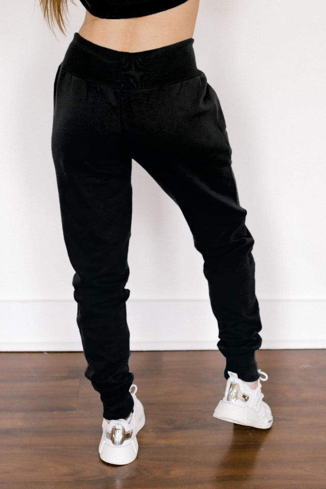 Body by Beezly SS22 Black Jogger Pants - SewSewYou