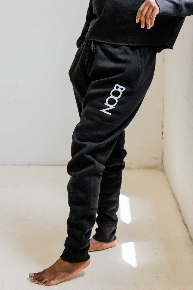 BOON SS22 Black Jogger Pants - SewSewYou