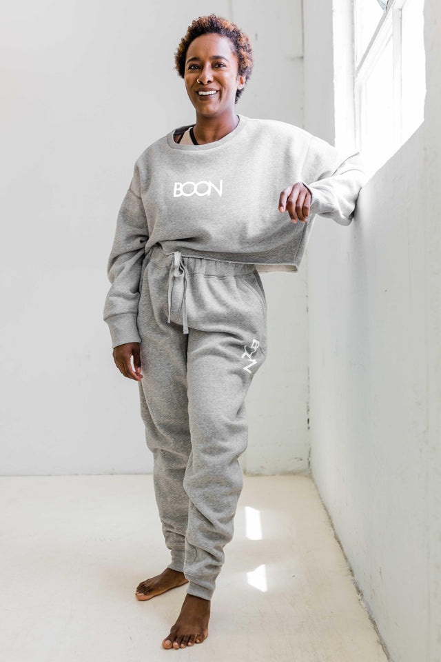 BOON SS22 Grey Jogger Pants - SewSewYou