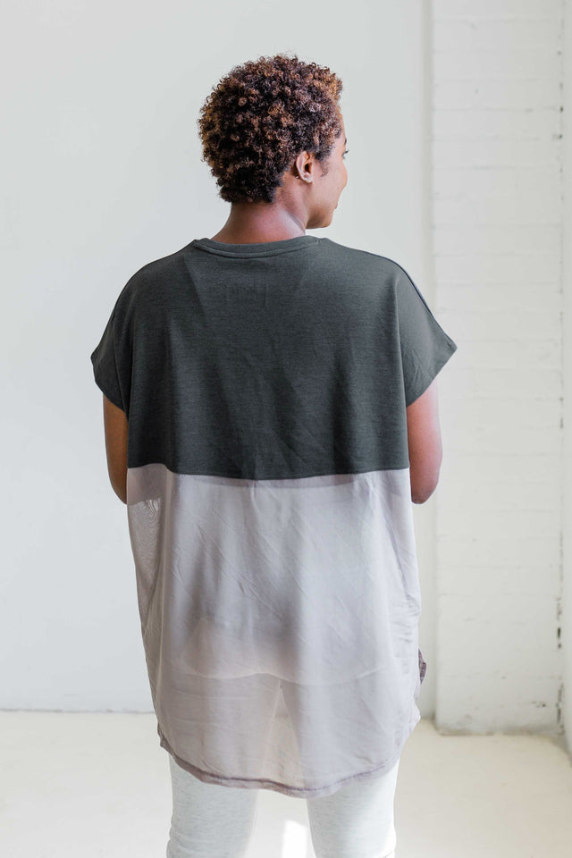 BOON SS22 Mid Grey Oversized T-Shirt - SewSewYou