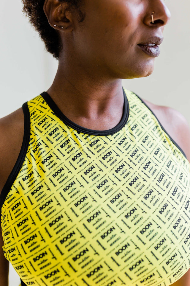 BOON SS22 Printed Sports Bra - SewSewYou