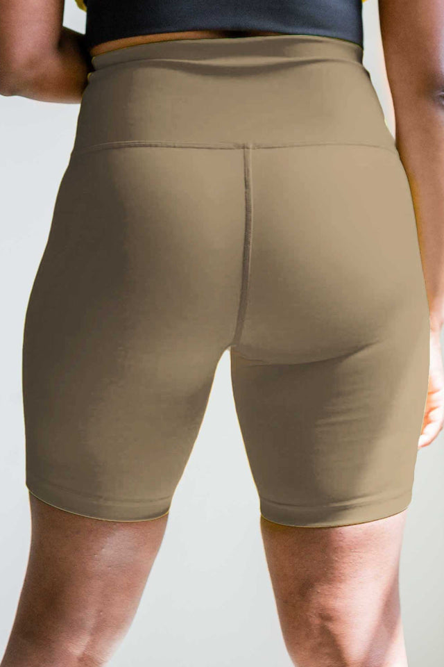 BOON SS22 Rusty Tan Biker Shorts - SewSewYou