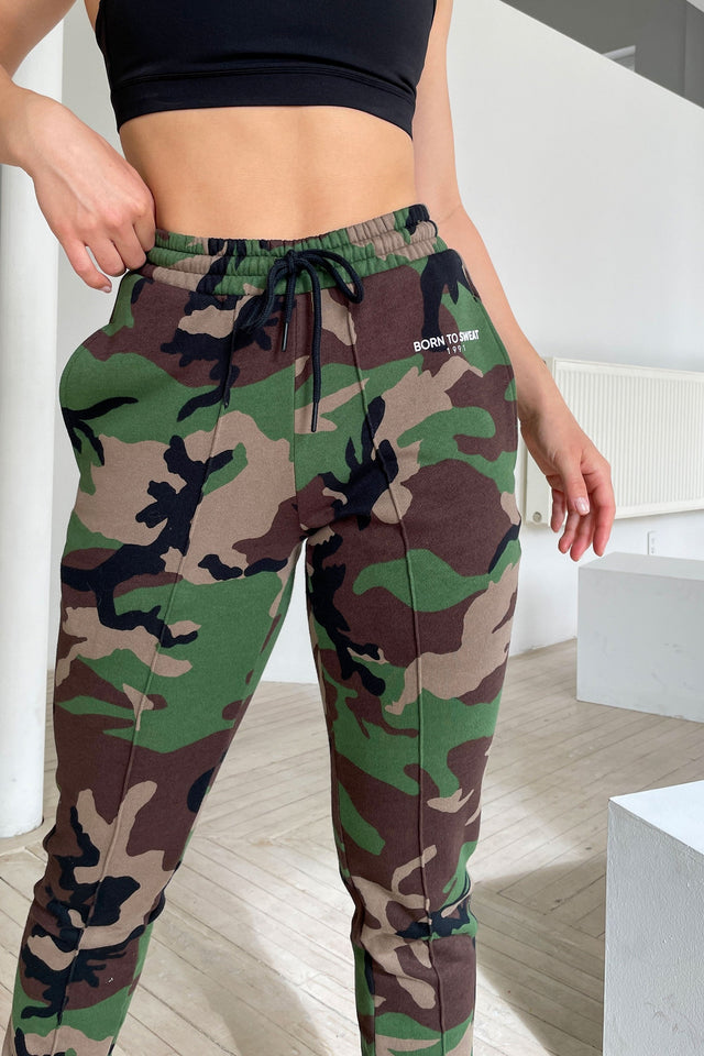 Born to Sweat SS21 - Camouflage Jogger Pants - SewSewYou