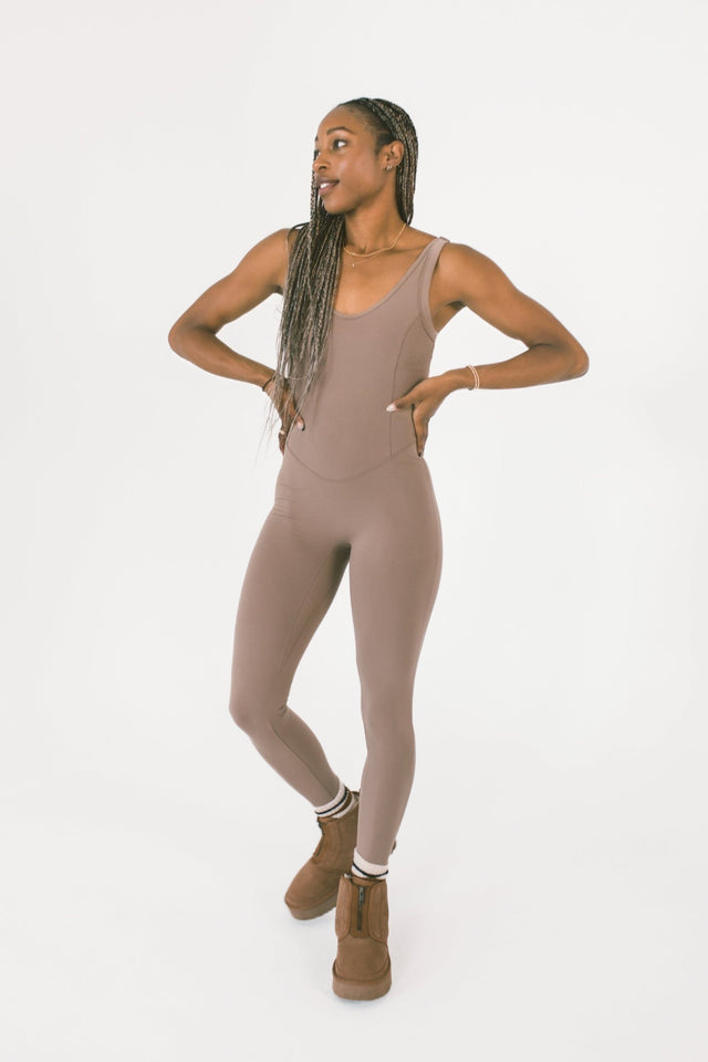 Brown Bodysuit - SewSewYou