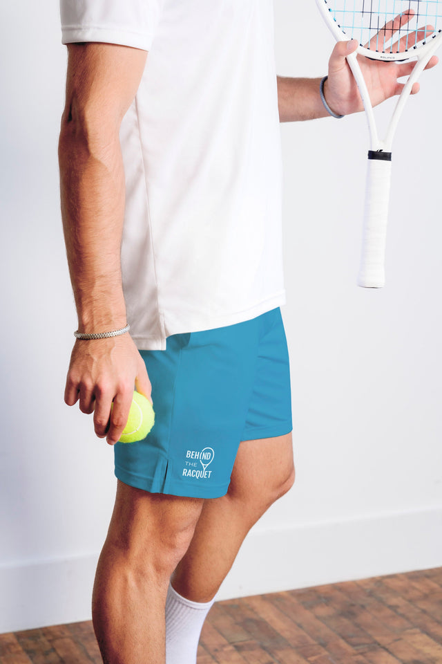 BTR Cyan Tennis Shorts - SewSewYou