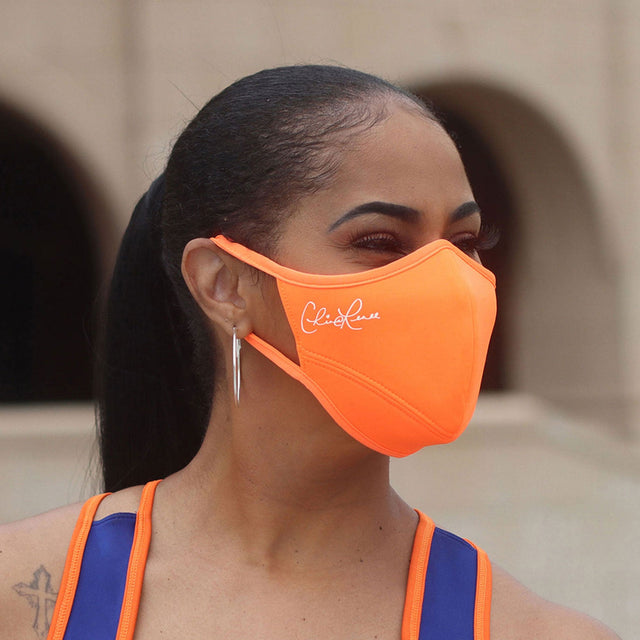 Elements Fashion Mask - Neon Orange - SewSewYou