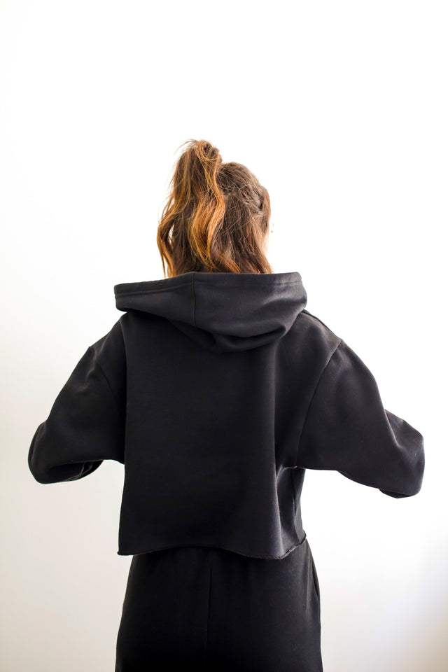 Elevate SS22 Comeback Black Hoodie - SewSewYou