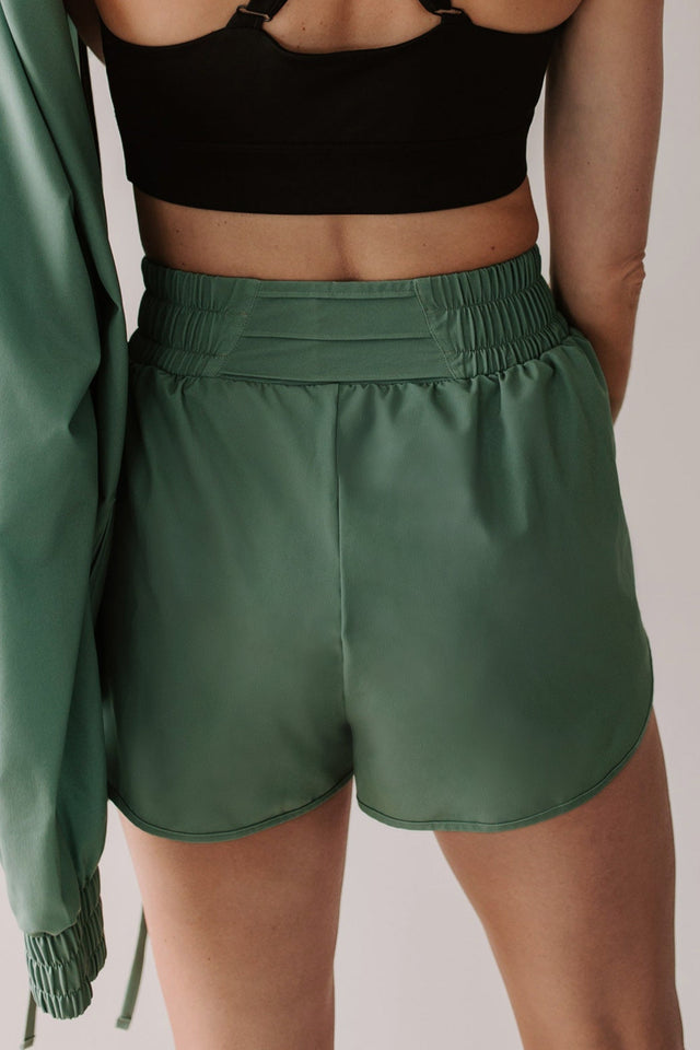 Elevate SS22 Comeback Green Bay Running Shorts - SewSewYou