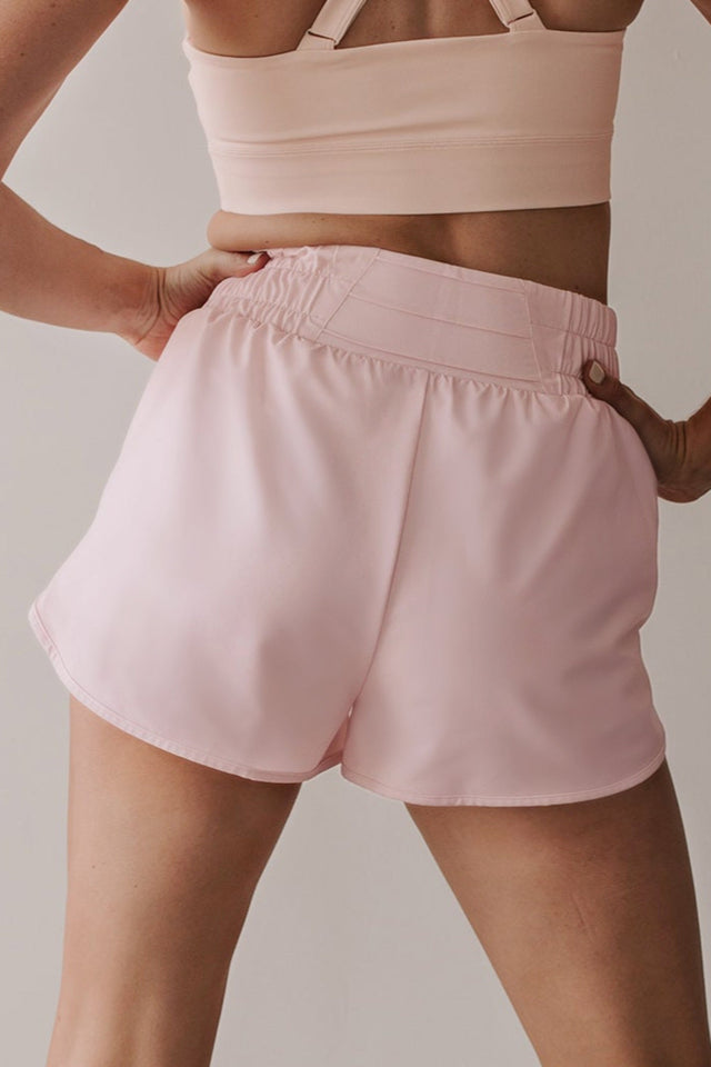 Elevate SS22 Comeback Lt. Pink Running Shorts - SewSewYou