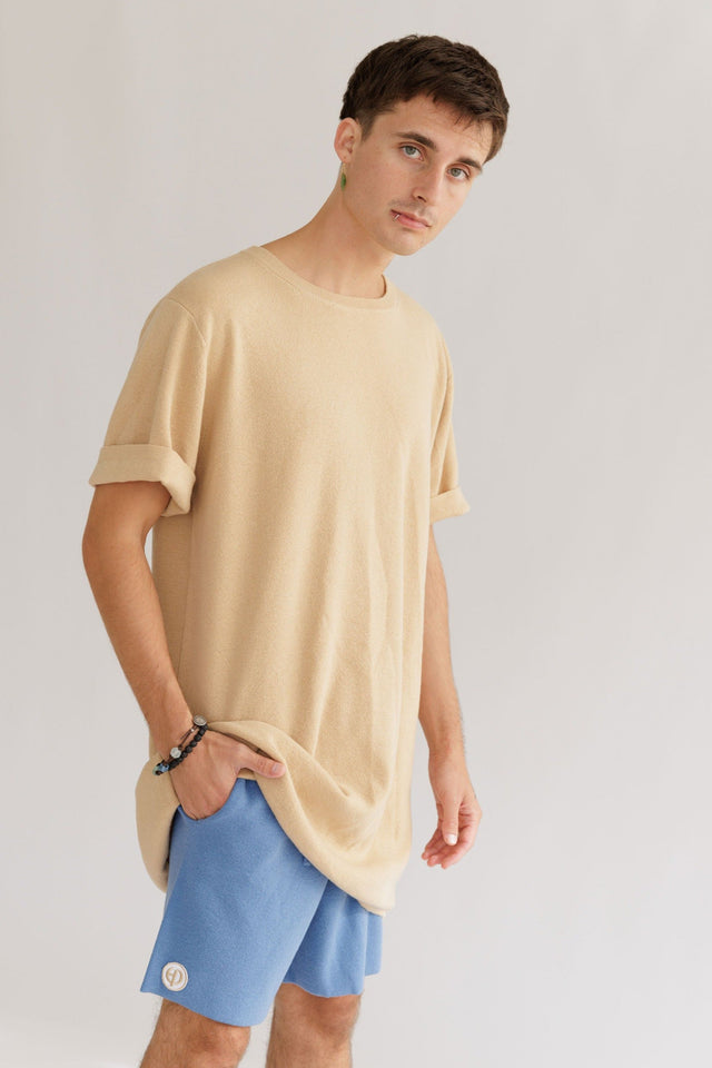 Ephina AW21 Collection Chamois Oversized T-Shirt - SewSewYou