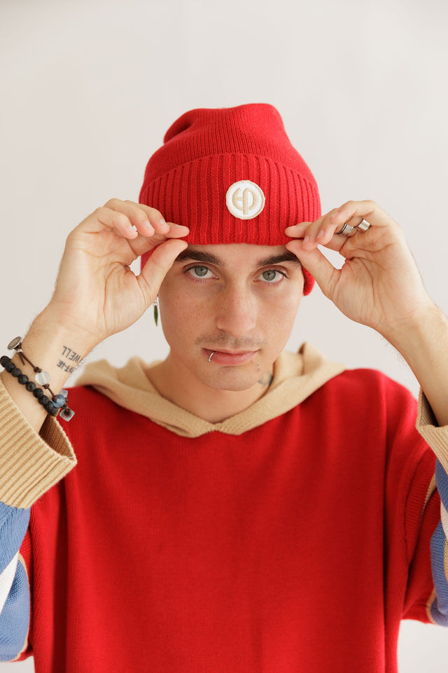 Ephina AW21 Collection Crimson Beanie - SewSewYou