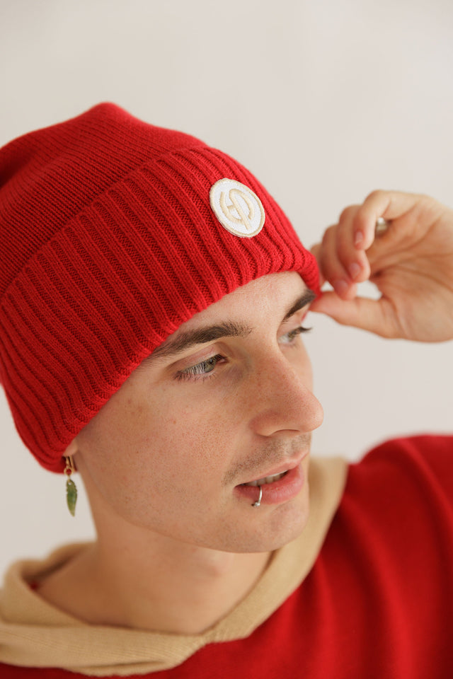 Ephina AW21 Collection Crimson Beanie - SewSewYou