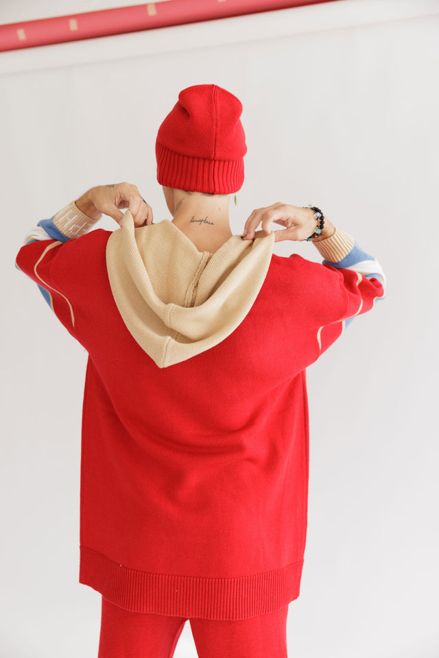 Ephina AW21 Collection Crimson Beanie - SewSewYou