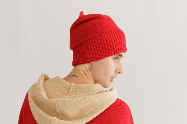 Ephina AW21 Collection Crimson Beanie - SewSewYou