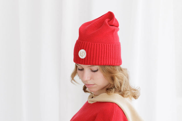 Ephina AW21 Collection Crimson Beanie - SewSewYou