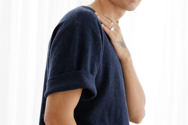 Ephina AW21 Collection Indigo Oversized T-Shirt - SewSewYou