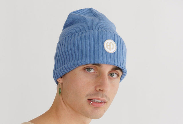 Ephina AW21 Collection Indigo Wash Beanie - SewSewYou