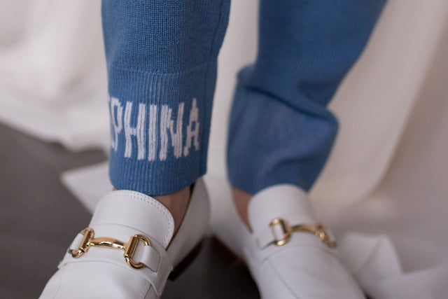 Ephina AW21 Collection Indigo Wash Lounge Pants - SewSewYou