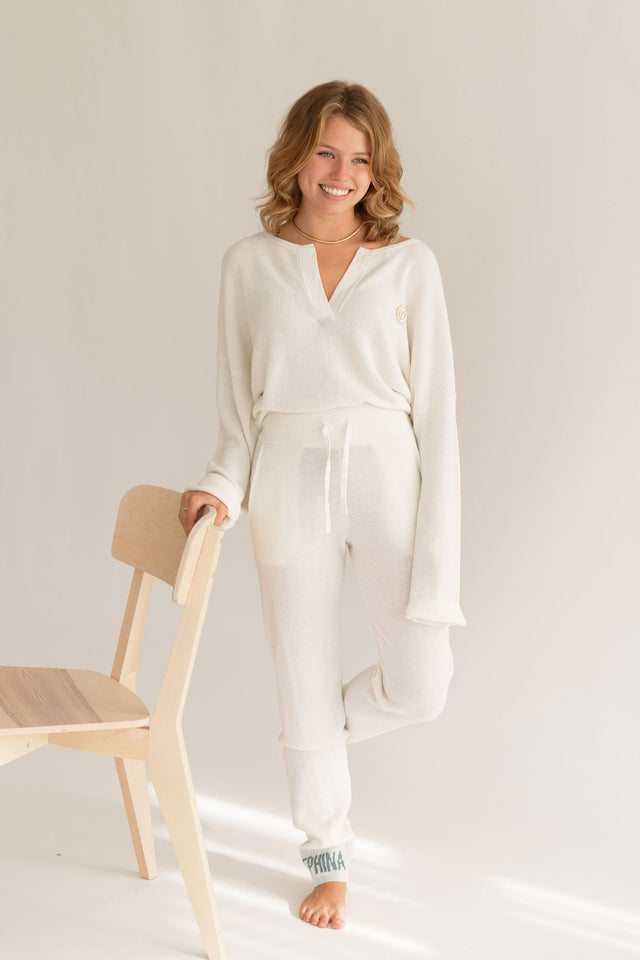 Ephina AW21 Collection Snowflake Lounge Pants - SewSewYou