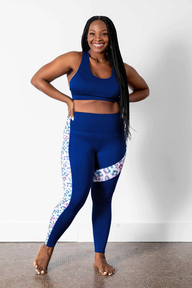 GFix Active Freedom SS22 Royal Blue Sports Bra - SewSewYou