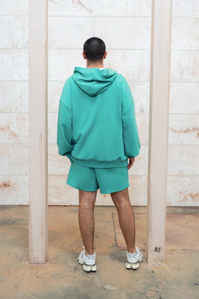 Green 5" Sweat Shorts - SewSewYou