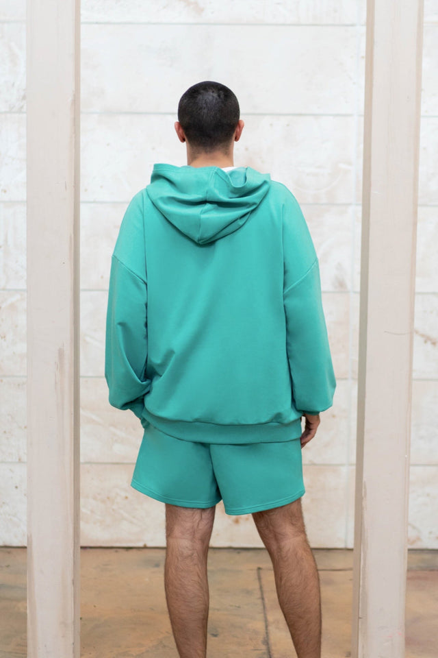 Green Hoodie - SewSewYou