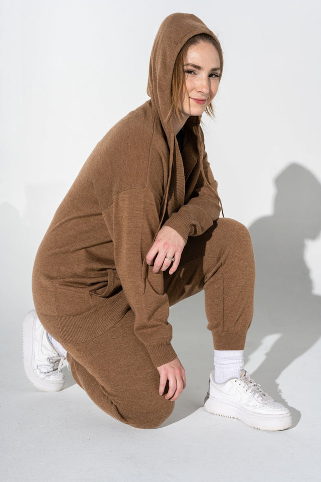 honestlyautumn Knitwear AW22 Brown Lounge Pants - SewSewYou