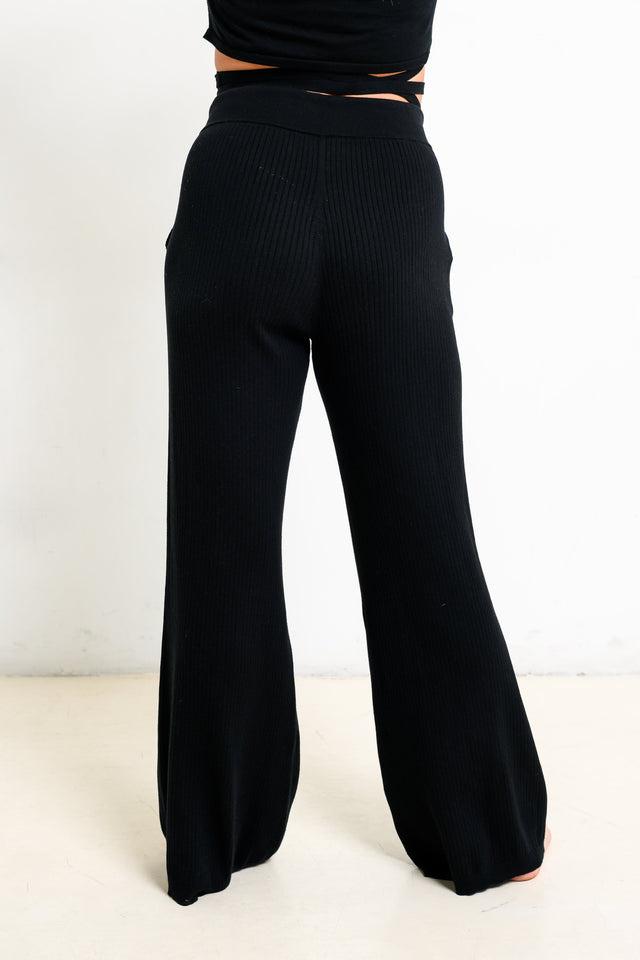 Jolene Essentials Collection AW22 Black Lounge Pants - SewSewYou