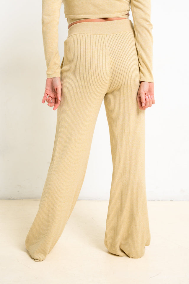 Jolene Essentials Collection AW22 Cream Lounge Pants - SewSewYou