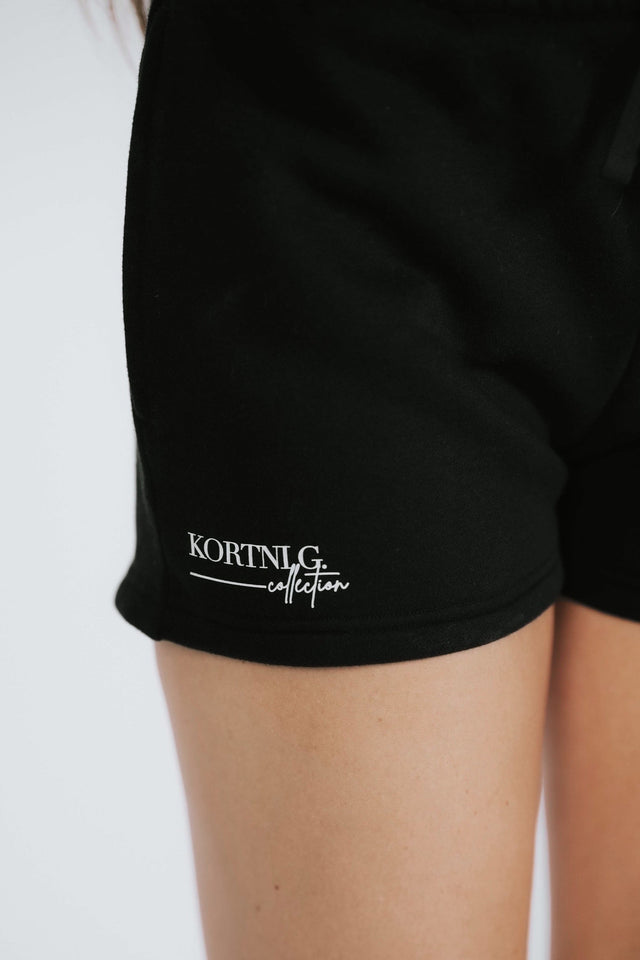 Kortni's Fall Collection AW22 Black 3" Inseam Sweat Shorts - SewSewYou