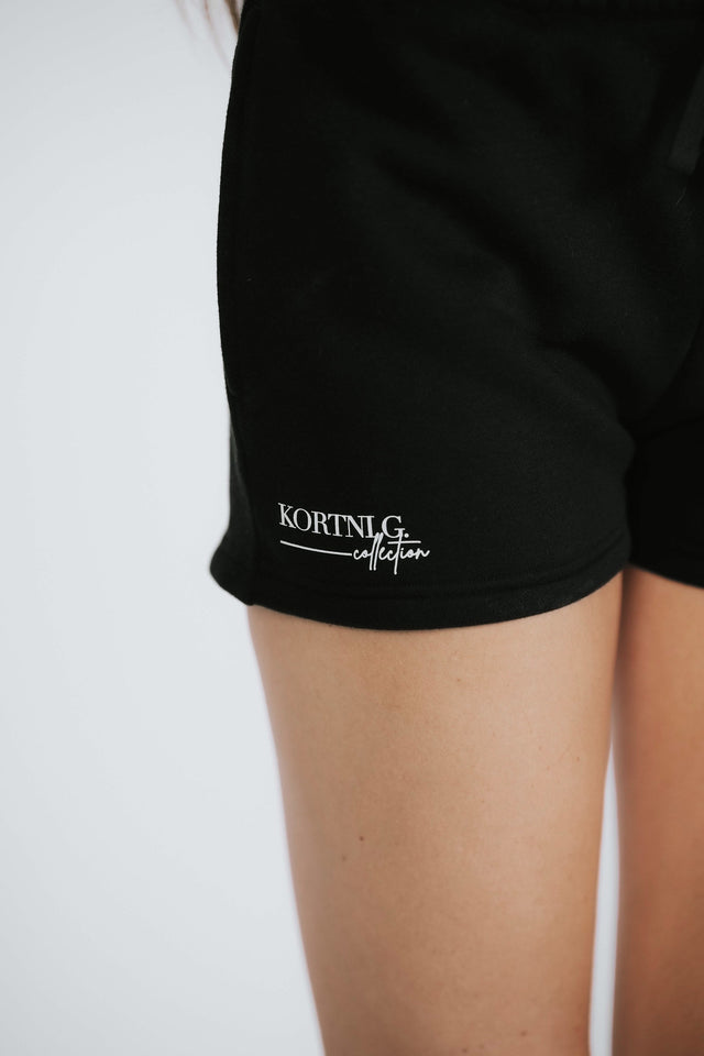 Kortni's Fall Collection AW22 Black 5" Inseam Sweat Shorts - SewSewYou