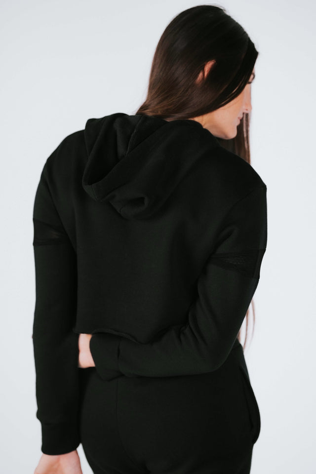 Kortni's Fall Collection AW22 Black Hoodie - SewSewYou