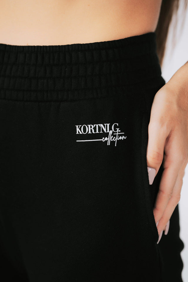 Kortni's Fall Collection AW22 Black Jogger Pants - SewSewYou