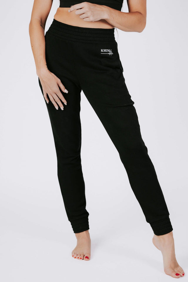 Kortni's Fall Collection AW22 Black Jogger Pants - SewSewYou