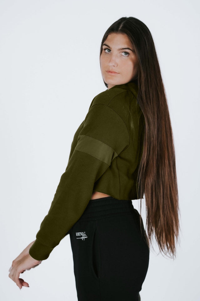 Kortni's Fall Collection AW22 Green Hoodie - SewSewYou