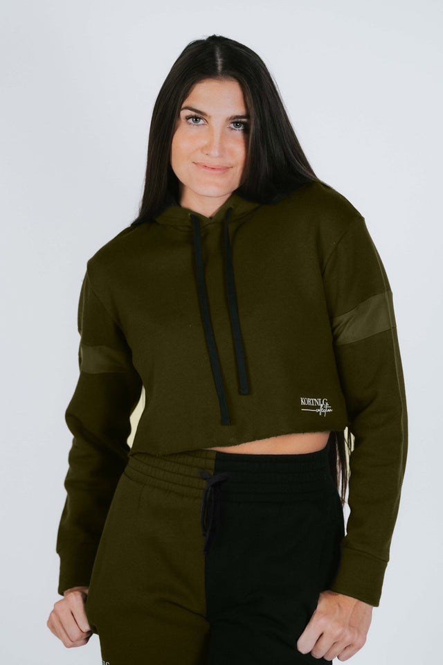 Kortni's Fall Collection AW22 Green Hoodie - SewSewYou