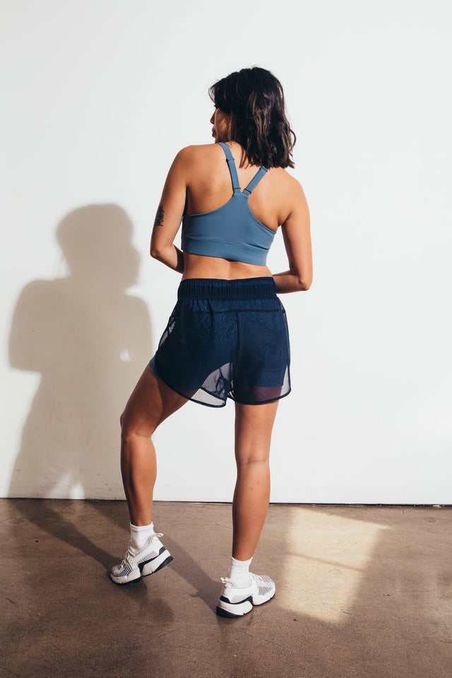 Little Bee AW22 Bluestone Running Shorts - SewSewYou