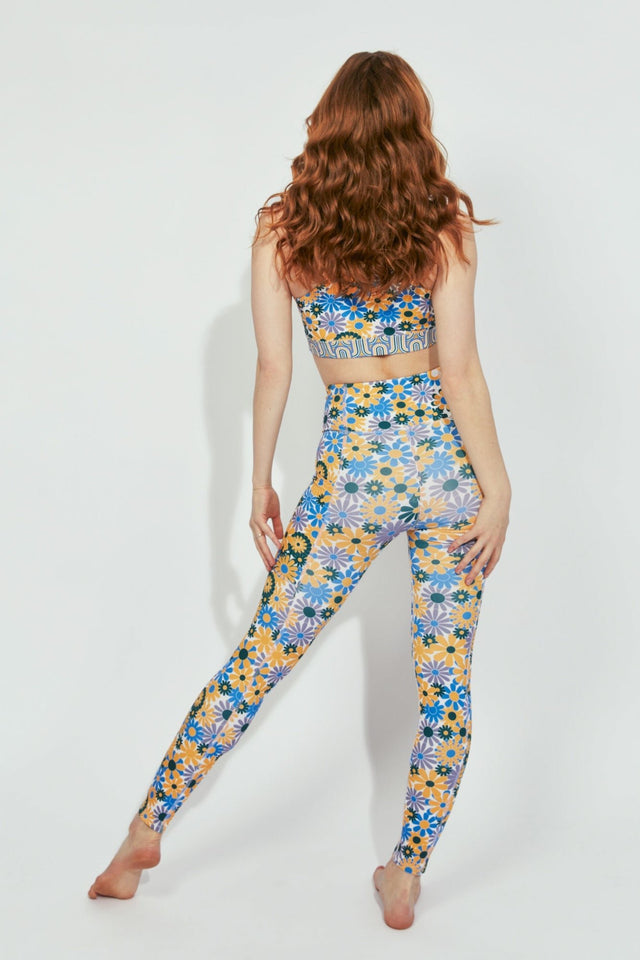 Melissa Becraft SS23 Comeback Floral Printed 7/8 Leggings - SewSewYou