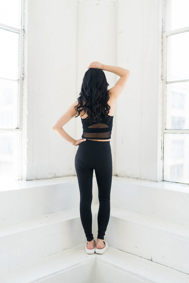 Ong Squad SS23 Black Leggings - SewSewYou