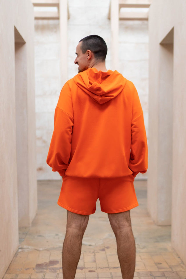 Orange Hoodie - SewSewYou