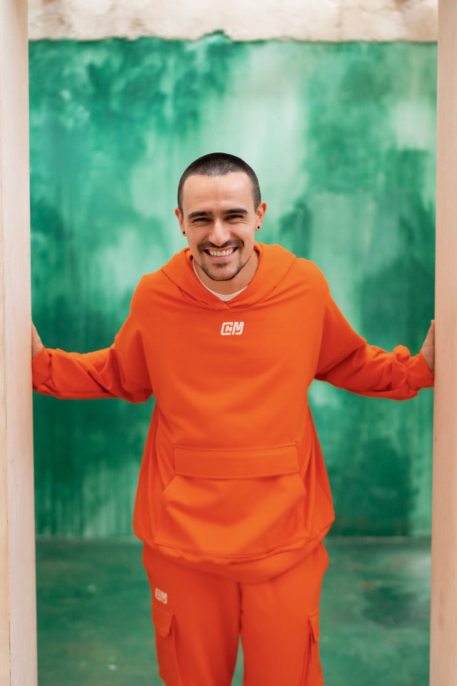 Orange Hoodie - SewSewYou