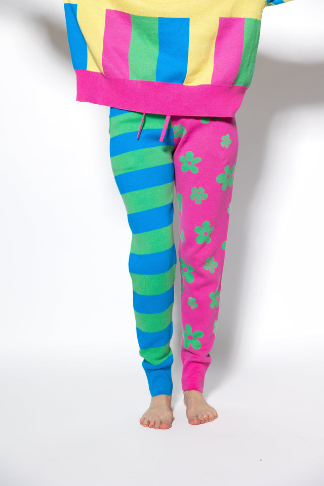 Pink/Blue Lounge Pants - SewSewYou