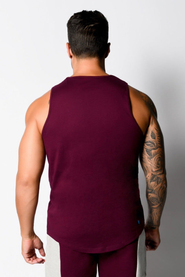 Red Jersey Sleeveless - SewSewYou