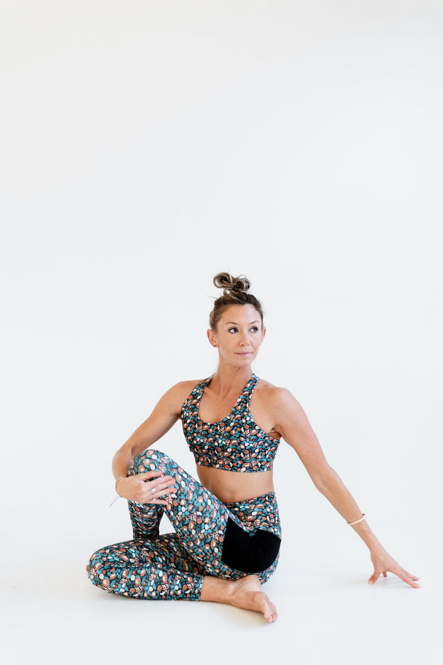 The moveTHRU AW22 Printed Sports Bra - SewSewYou